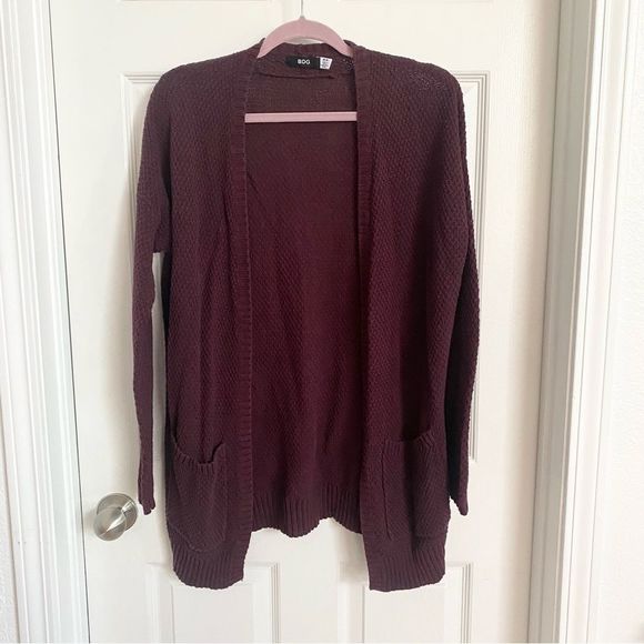 Urban Outfitters Sweaters - $5 SALE Wine colored urban Outfitters cardigan